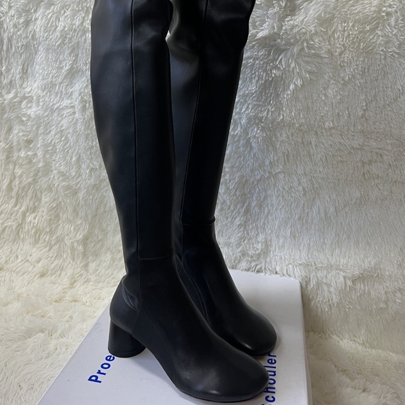 Proenza Schouler Leather Sock Boots Women's Size: 6.5 | IT 36.5 - Picture 1 of 9